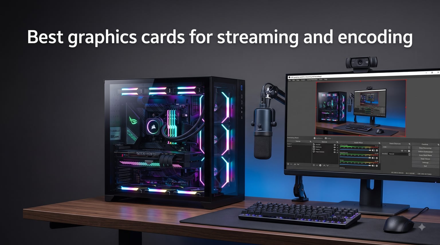 Best graphics cards for streaming and encoding