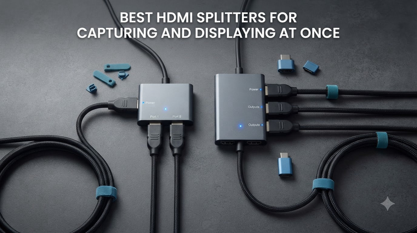 Best HDMI splitters for capturing and displaying at once