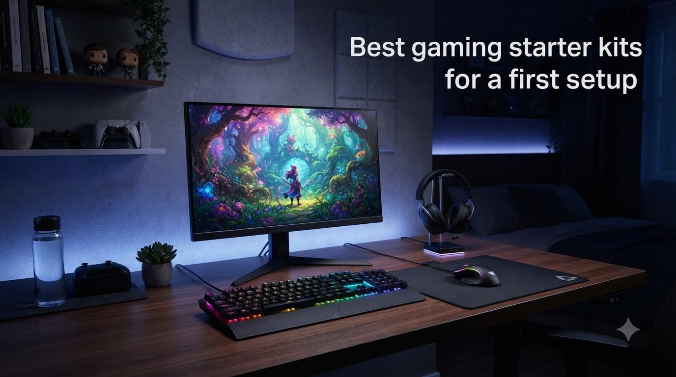Best gaming starter kits for a first setup