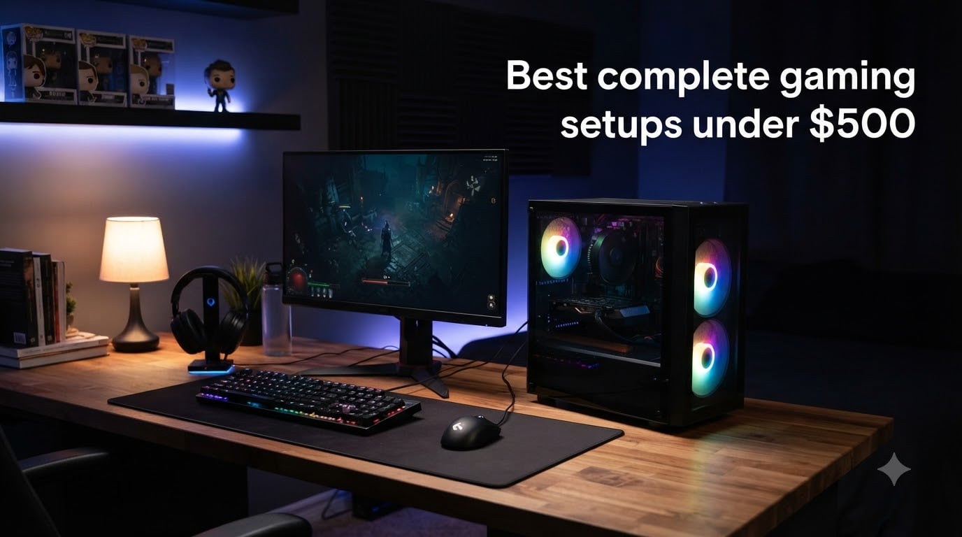 Best complete gaming setups under $500