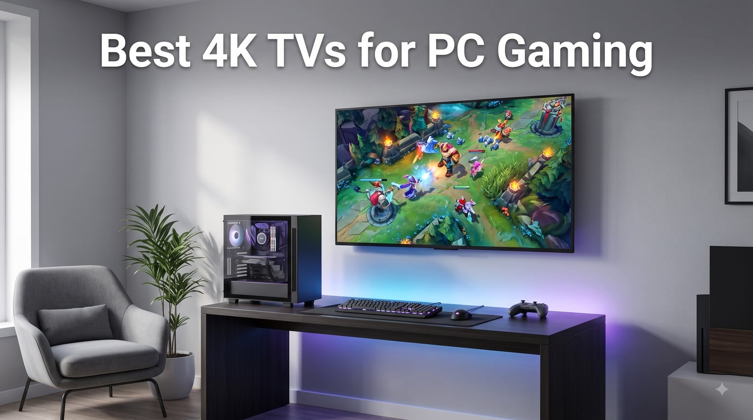 Best 4K TVs for PC Gaming