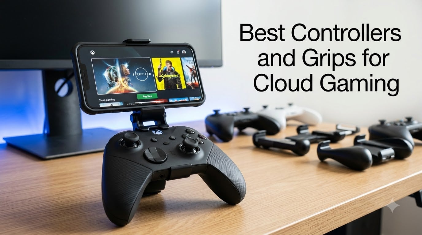Best Controllers and Grips for Cloud Gaming