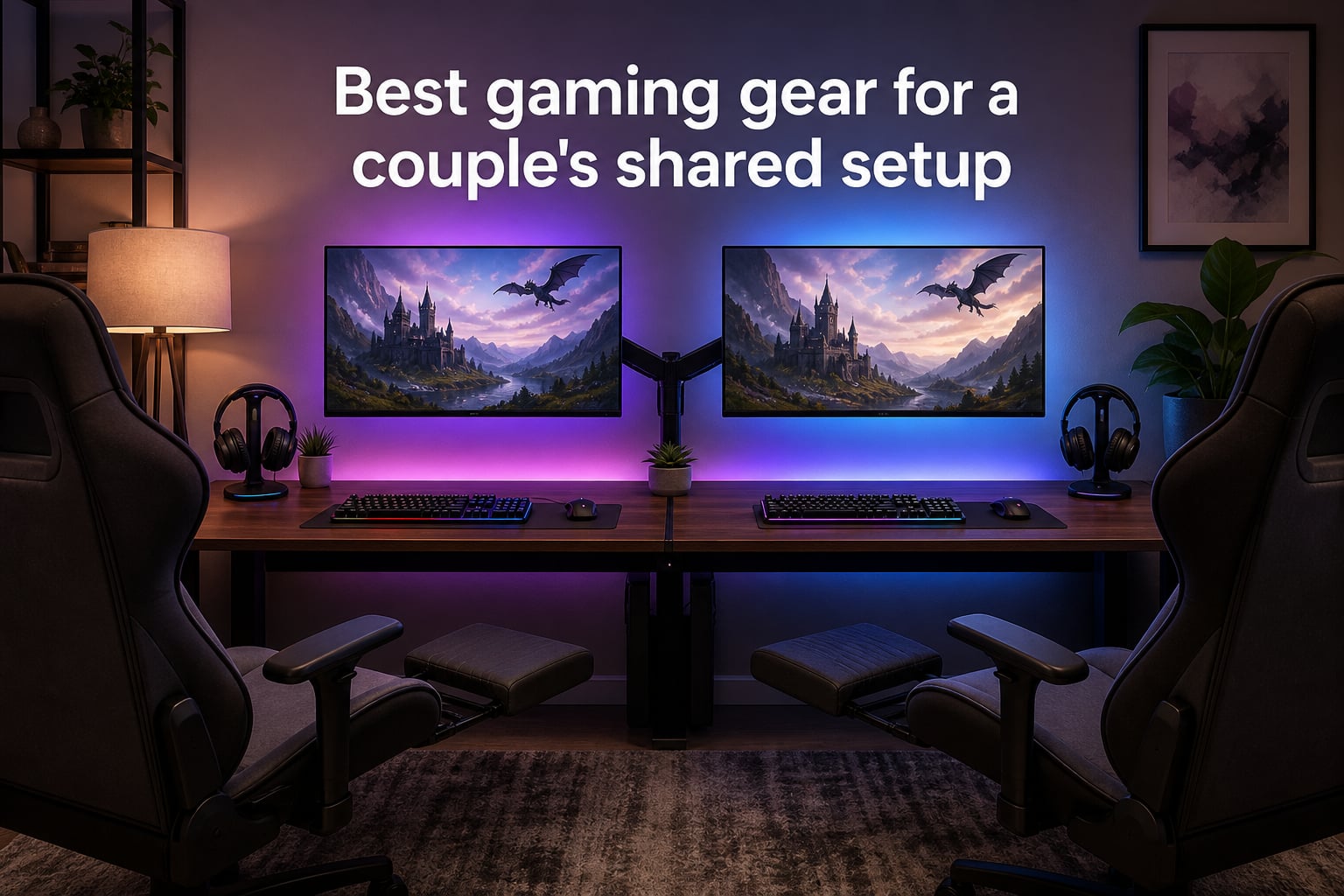 Best gaming gear for a couple's shared setup