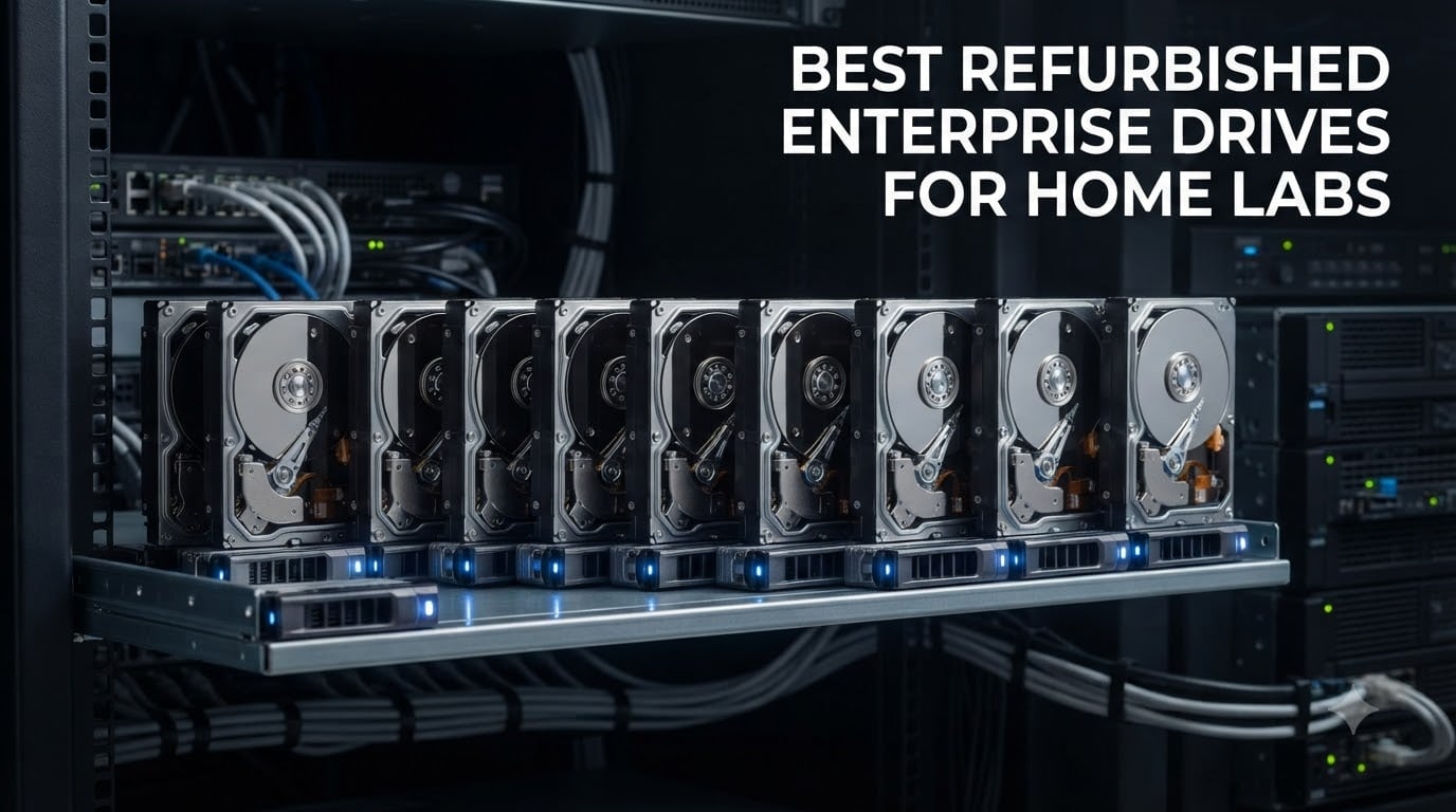 Best Refurbished Enterprise Drives for Home Labs