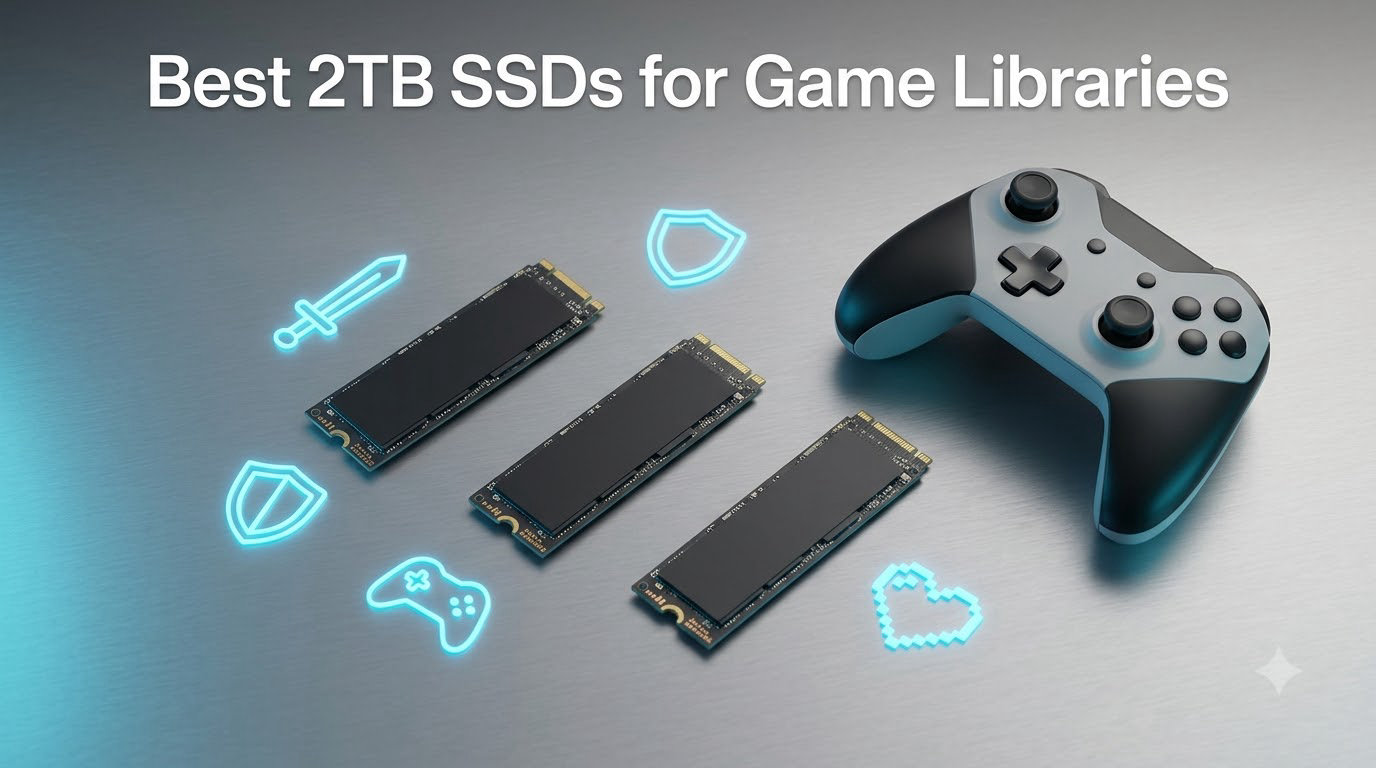 Best 2TB SSDs for Game Libraries