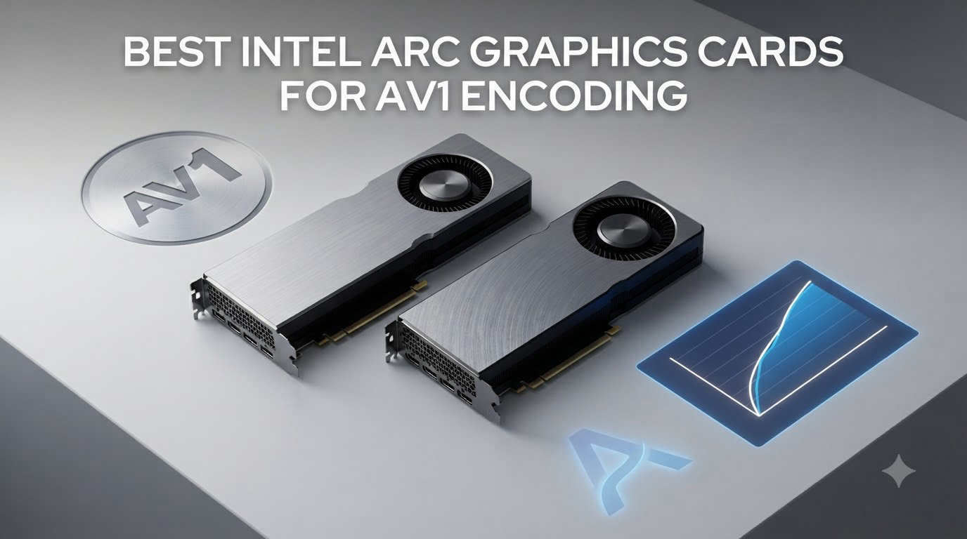 Best Intel Arc Graphics Cards for AV1 Encoding