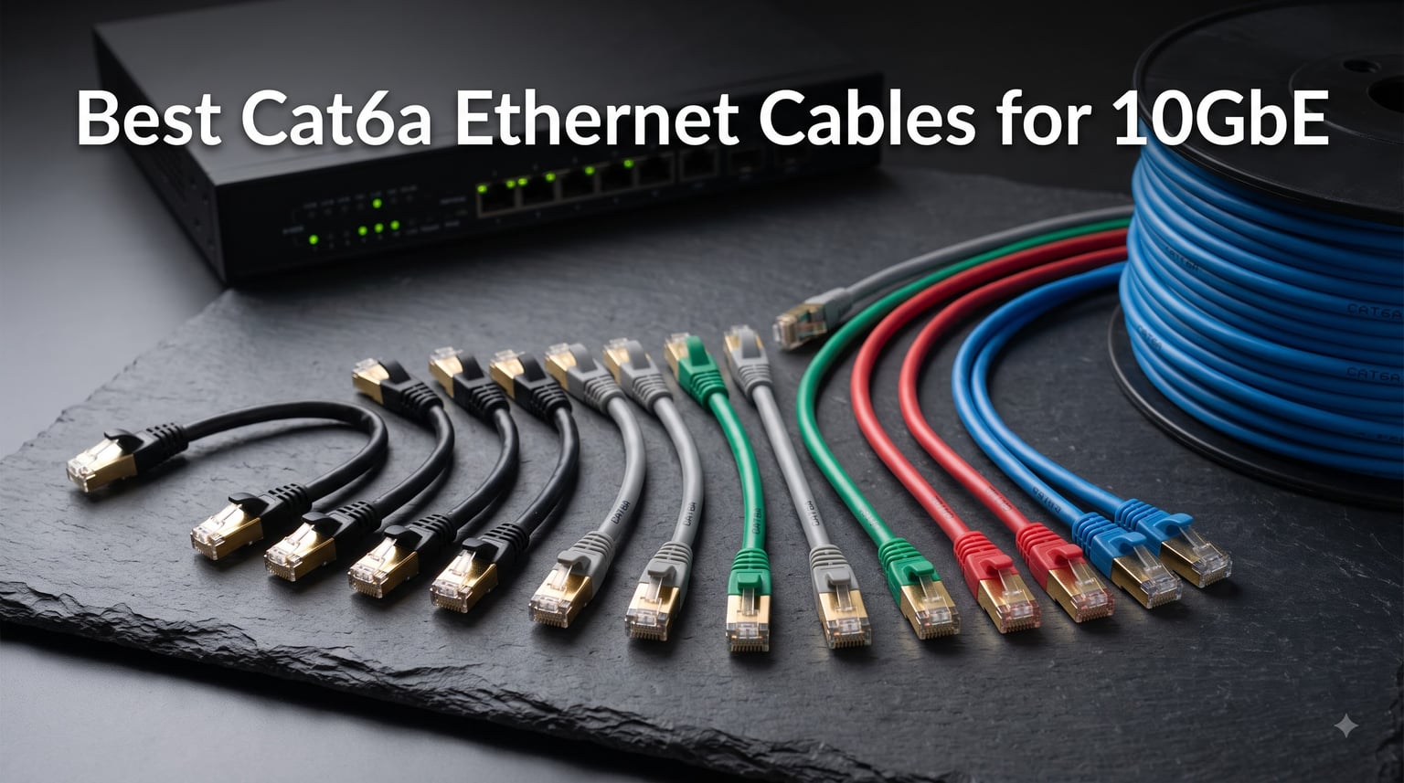 Best Cat6a Ethernet Cables for 10GbE