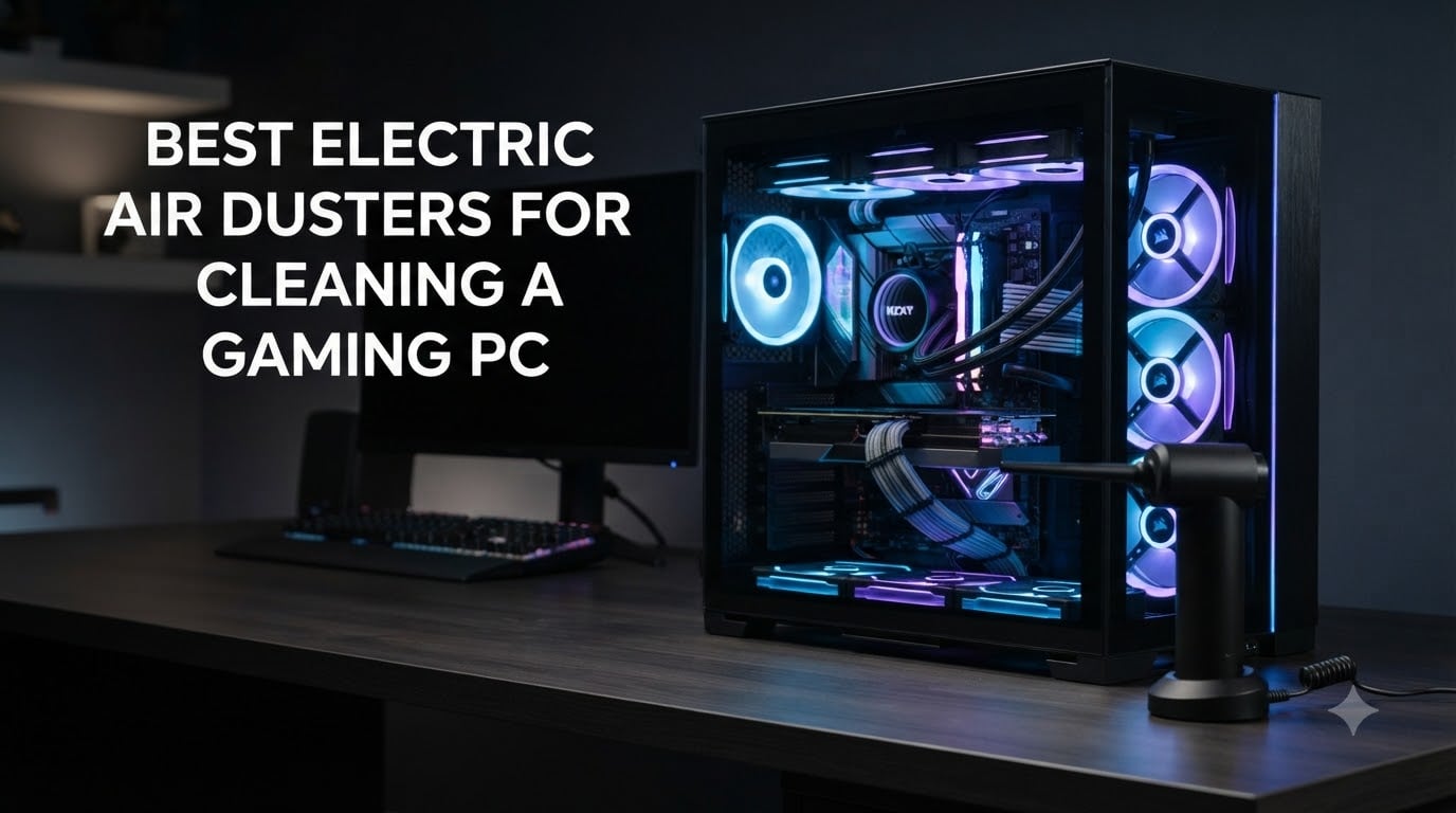 Best electric air dusters for cleaning a gaming PC