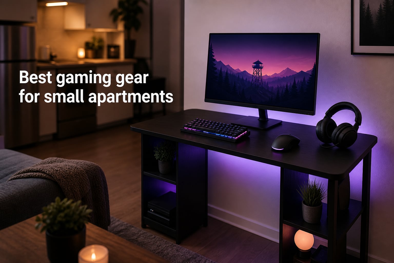 Best gaming gear for small apartments