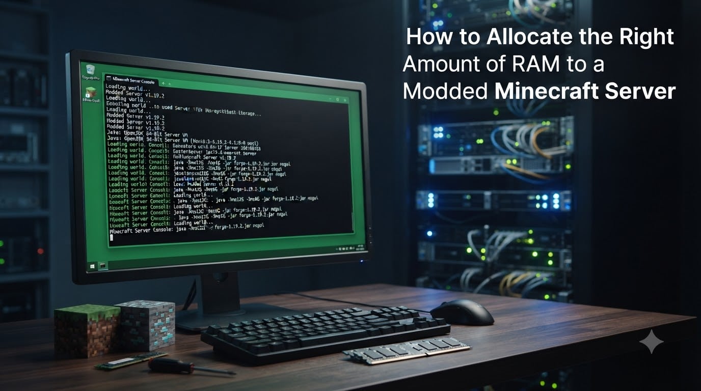 How to Allocate the Right Amount of RAM to a Modded Minecraft Server