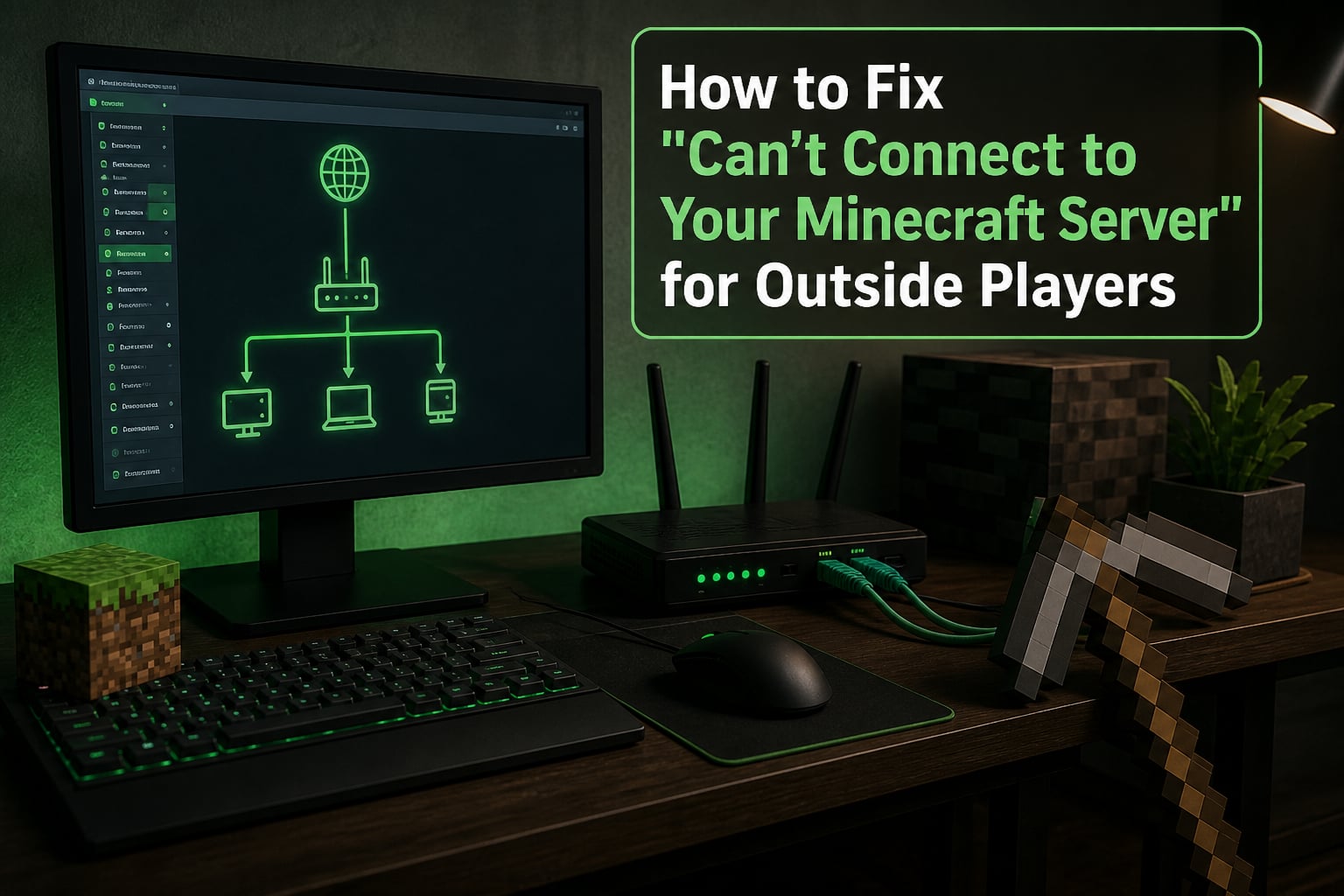 How to Fix "Can't Connect to Your Minecraft Server" for Outside Players