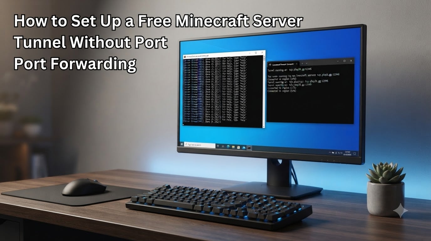 How to Set Up a Free Minecraft Server Tunnel Without Port Forwarding
