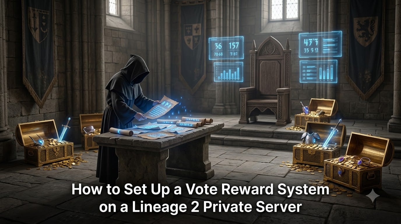 How to Set Up a Vote Reward System on a Lineage 2 Private Server