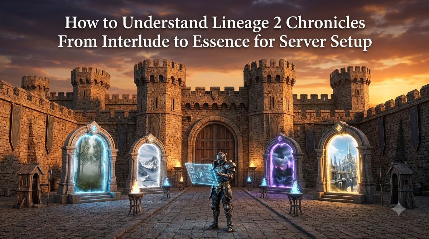 How to Understand Lineage 2 Chronicles From Interlude to Essence for Server Setup