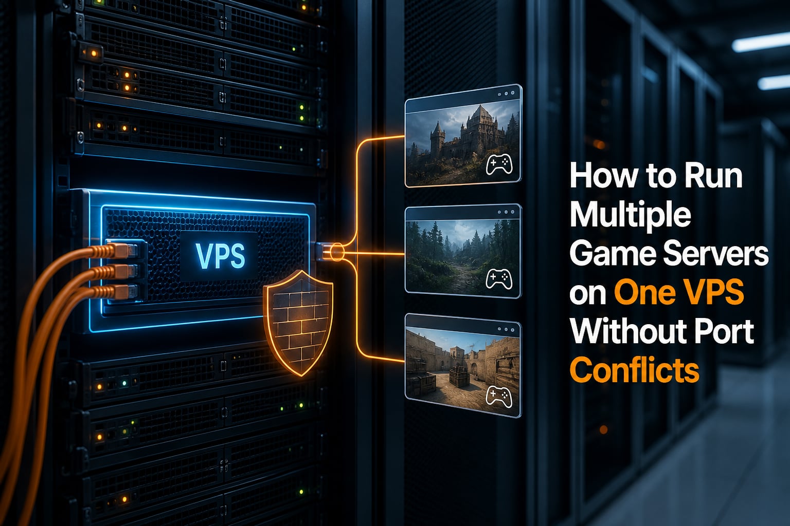 How to Run Multiple Game Servers on One VPS Without Port Conflicts