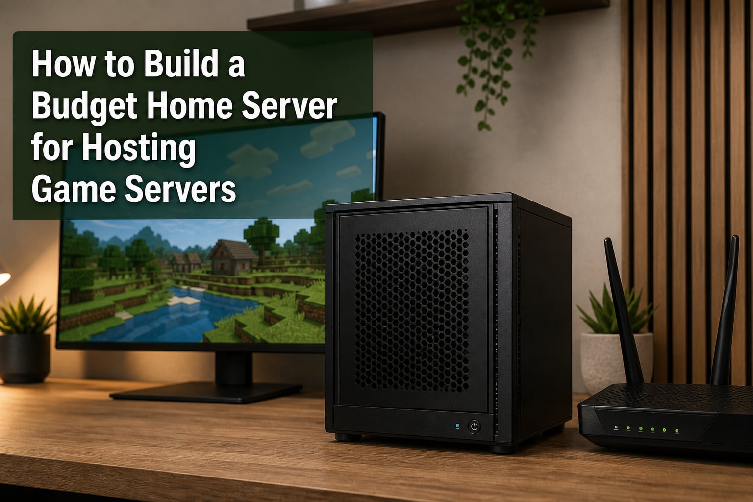 How to Build a Budget Home Server for Hosting Game Servers