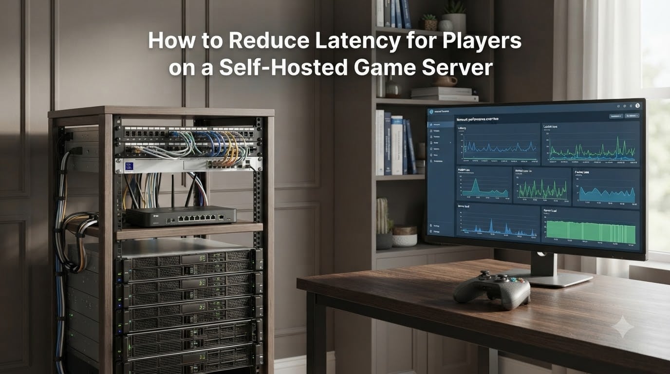 How to Reduce Latency for Players on a Self-Hosted Game Server