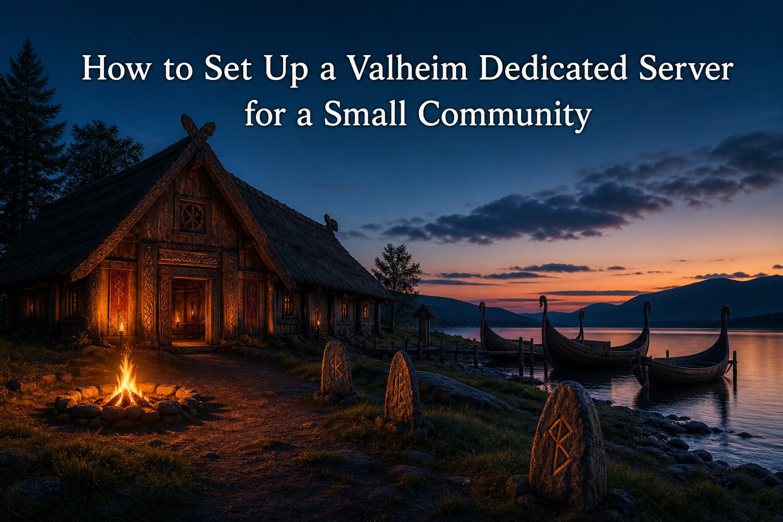 How to Set Up a Valheim Dedicated Server for a Small Community