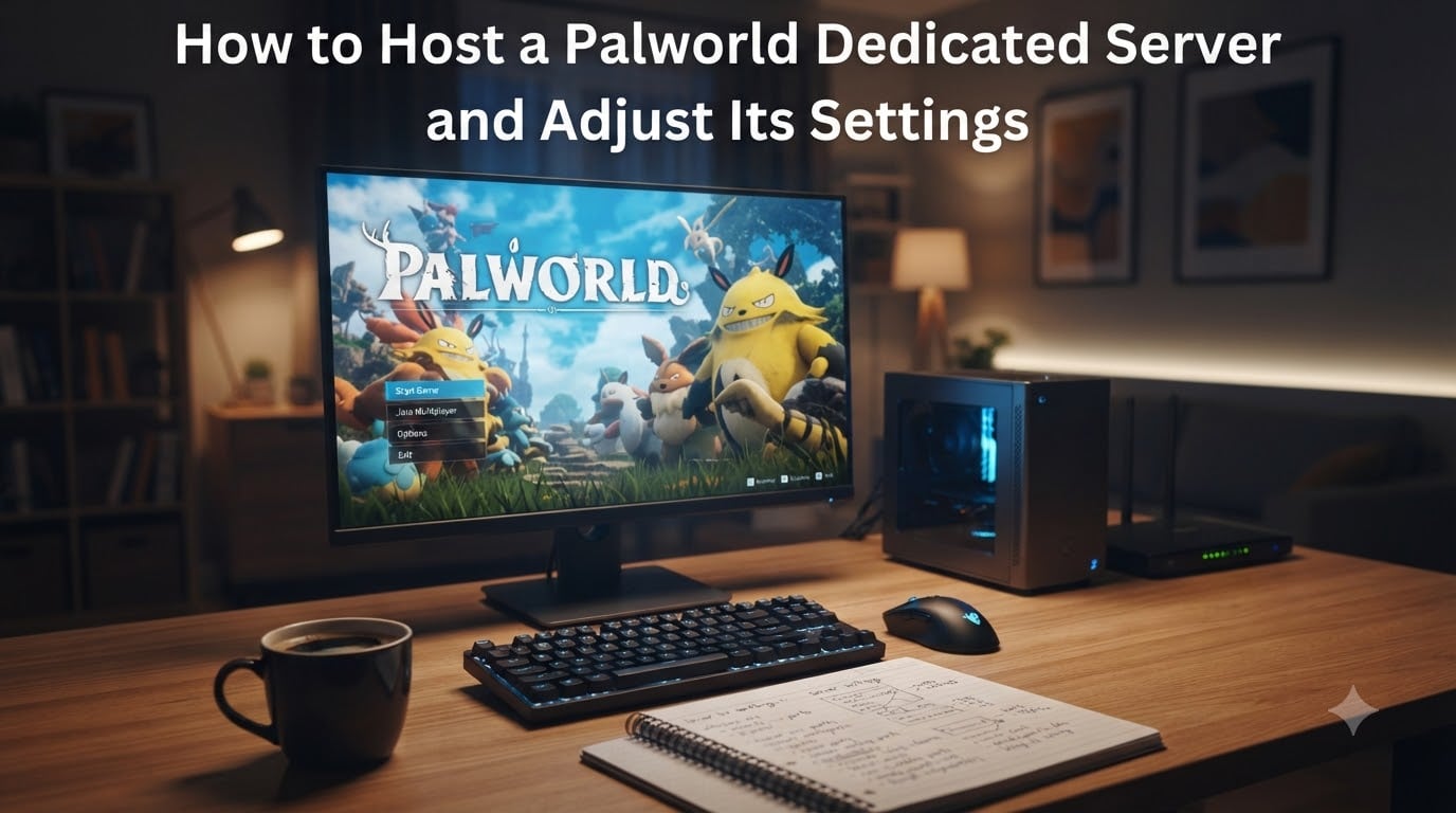 How to Host a Palworld Dedicated Server and Adjust Its Settings