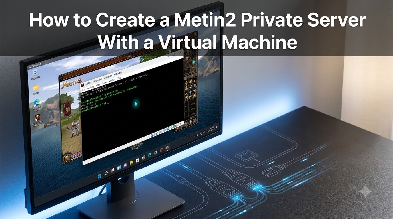 How to Create a Metin2 Private Server With a Virtual Machine