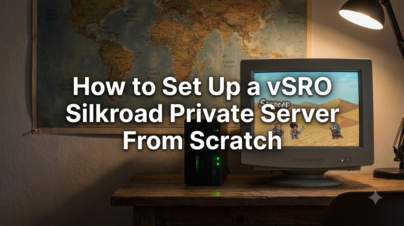 How to Set Up a vSRO Silkroad Private Server From Scratch