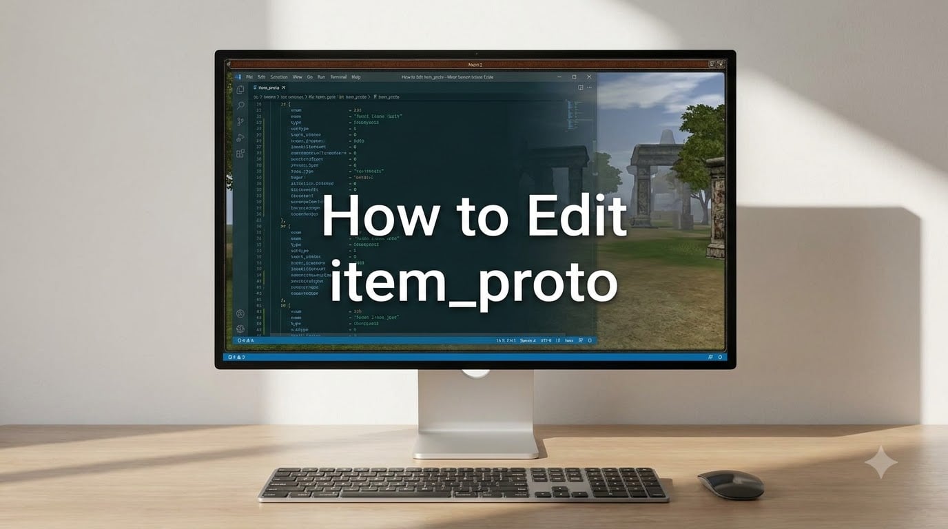 How to Edit item_proto