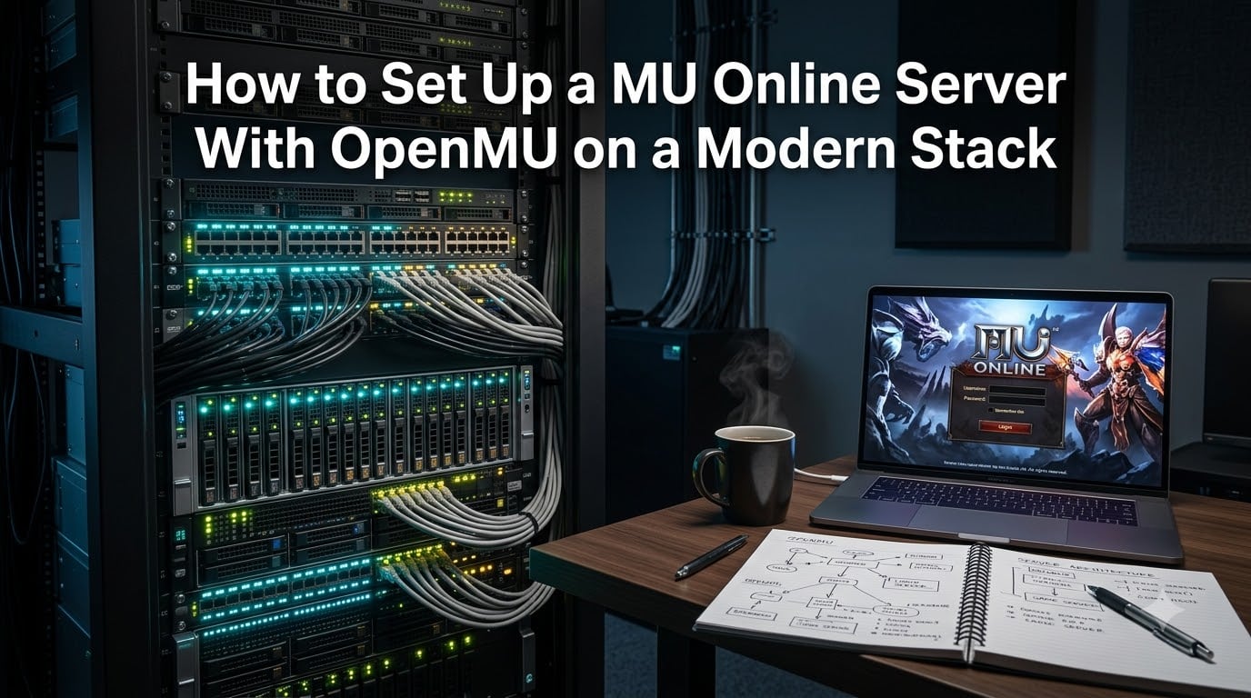 How to Set Up a MU Online Server With OpenMU on a Modern Stack