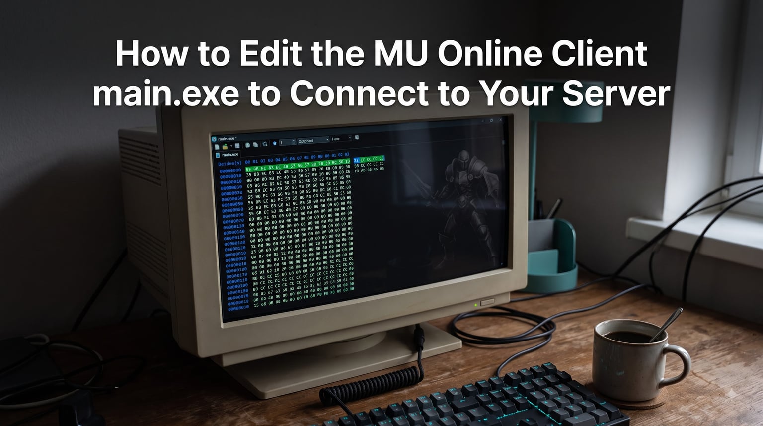How to Edit the MU Online Client main.exe to Connect to Your Server