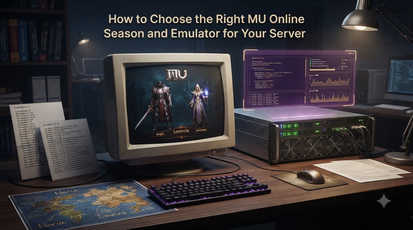How to Choose the Right MU Online Season and Emulator for Your Server