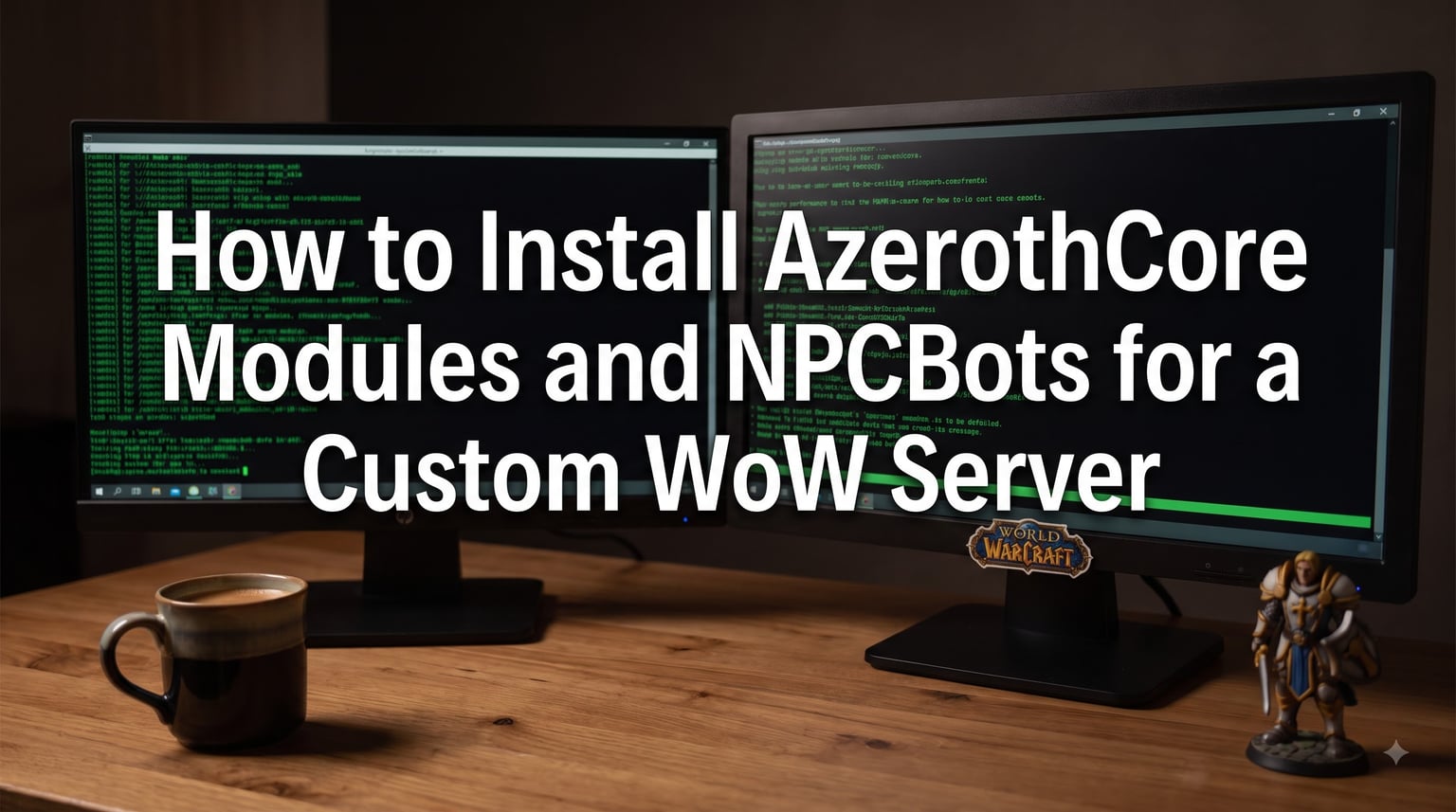 How to Install AzerothCore Modules and NPCBots for a Custom WoW Server
