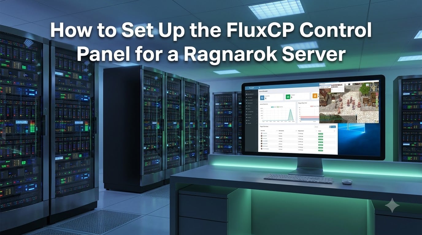 How to Set Up the FluxCP Control Panel for a Ragnarok Server