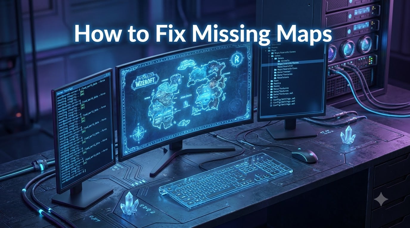 How to Fix Missing Maps