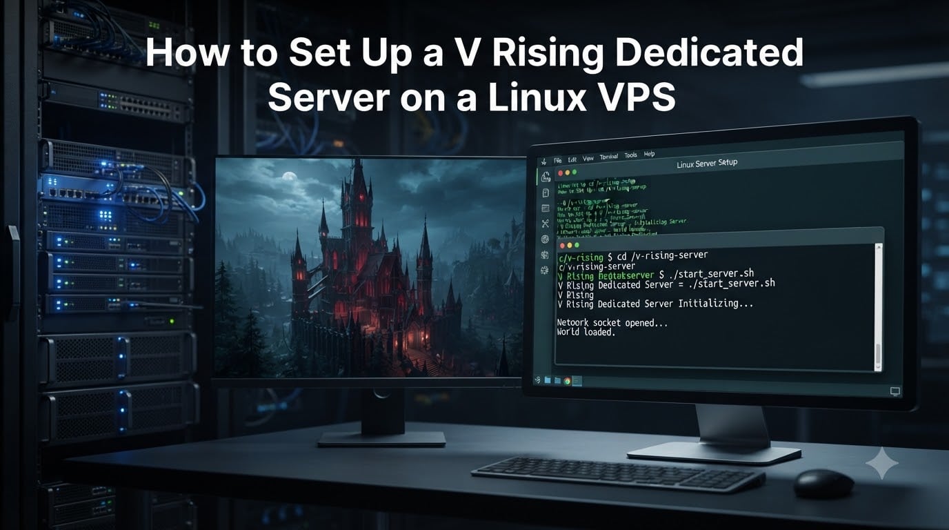 How to Set Up a V Rising Dedicated Server on a Linux VPS