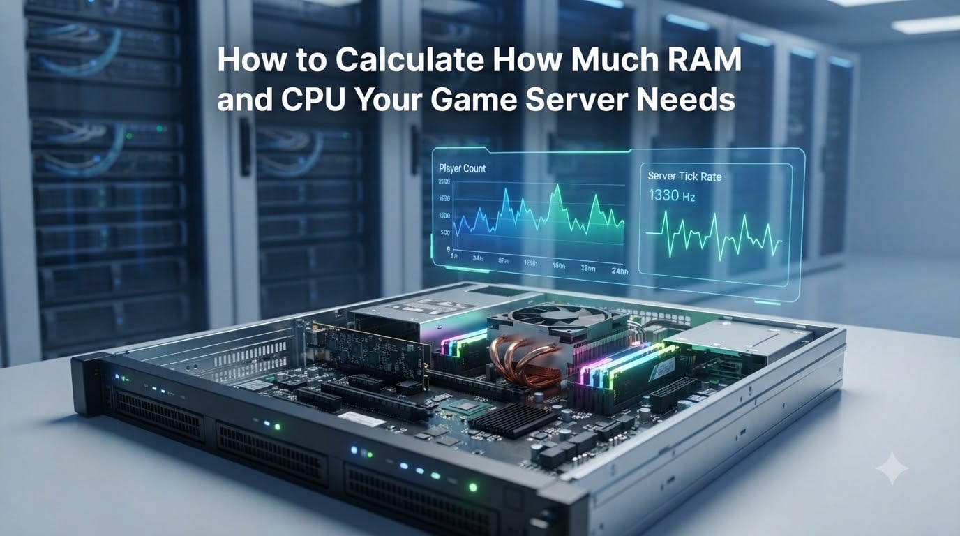 How to Calculate How Much RAM and CPU Your Game Server Needs