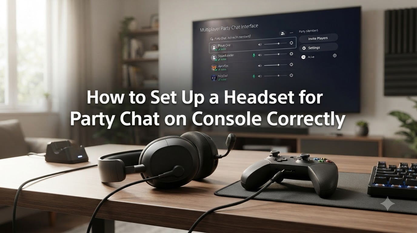 How to Set Up a Headset for Party Chat on Console Correctly