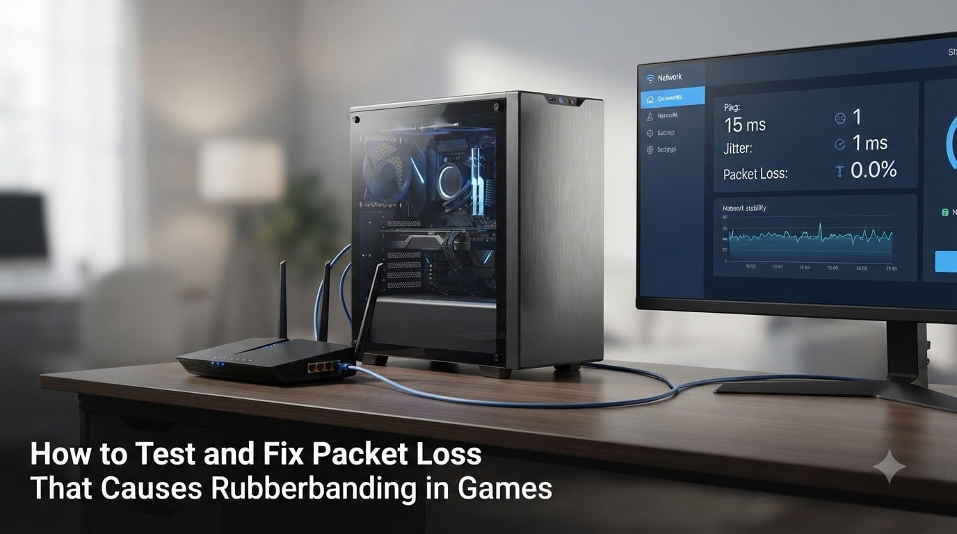 How to Test and Fix Packet Loss That Causes Rubberbanding in Games