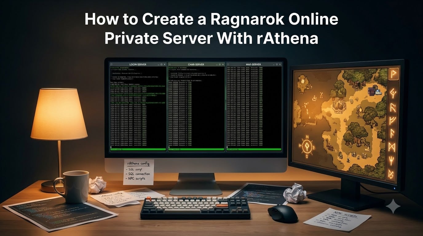 How to Create a Ragnarok Online Private Server With rAthena