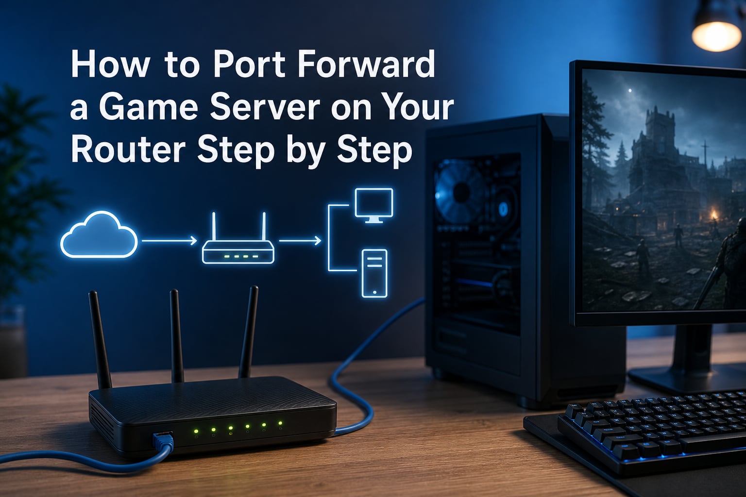 How to Port Forward a Game Server on Your Router Step by Step
