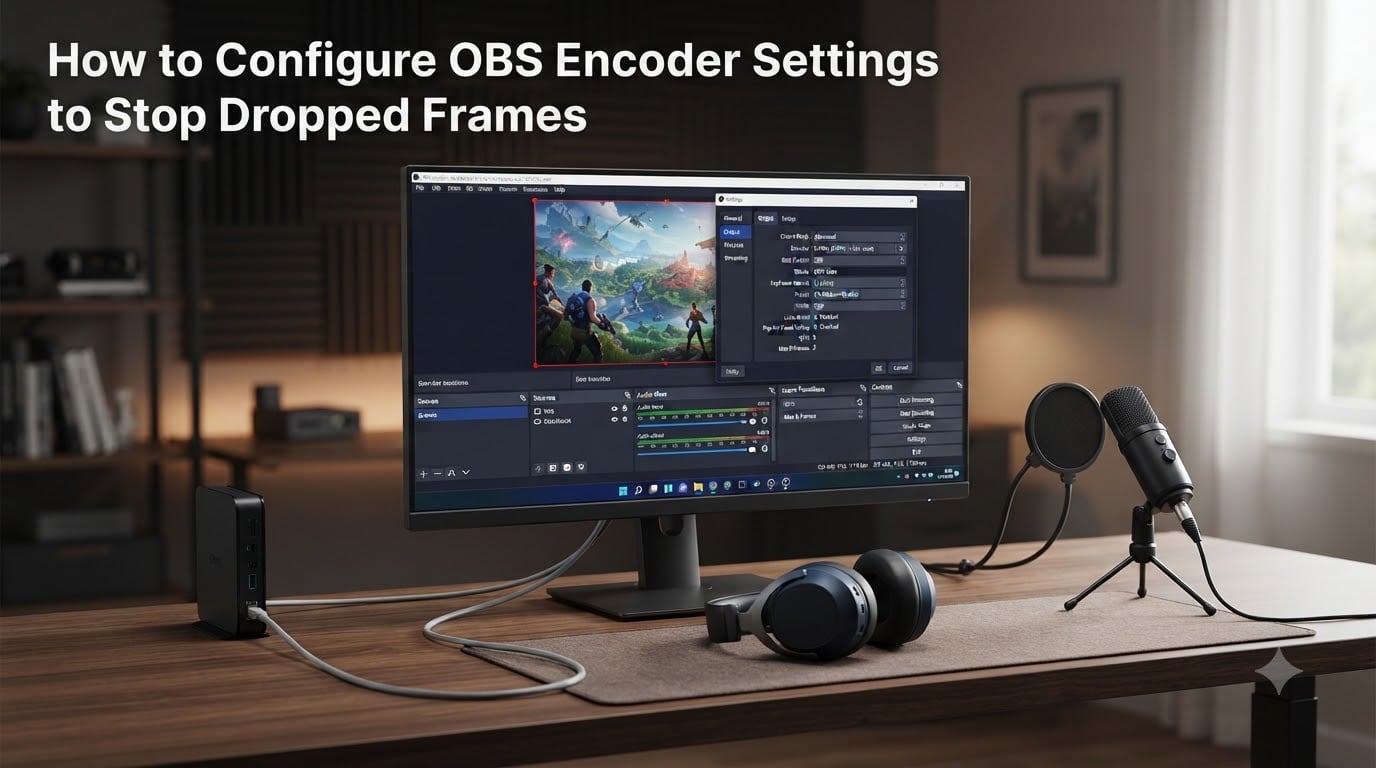 How to Configure OBS Encoder Settings to Stop Dropped Frames