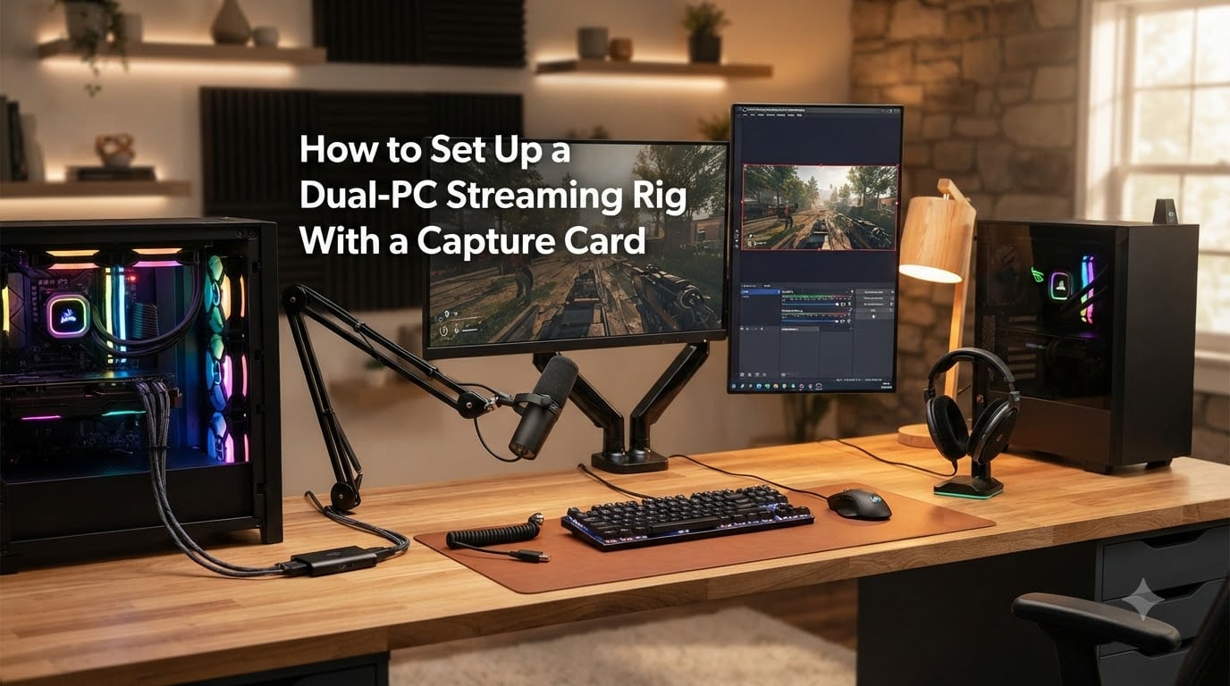 How to Set Up a Dual-PC Streaming Rig With a Capture Card