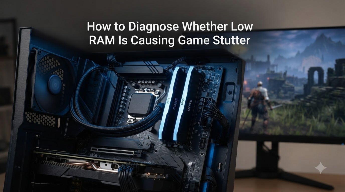 How to Diagnose Whether Low RAM Is Causing Game Stutter