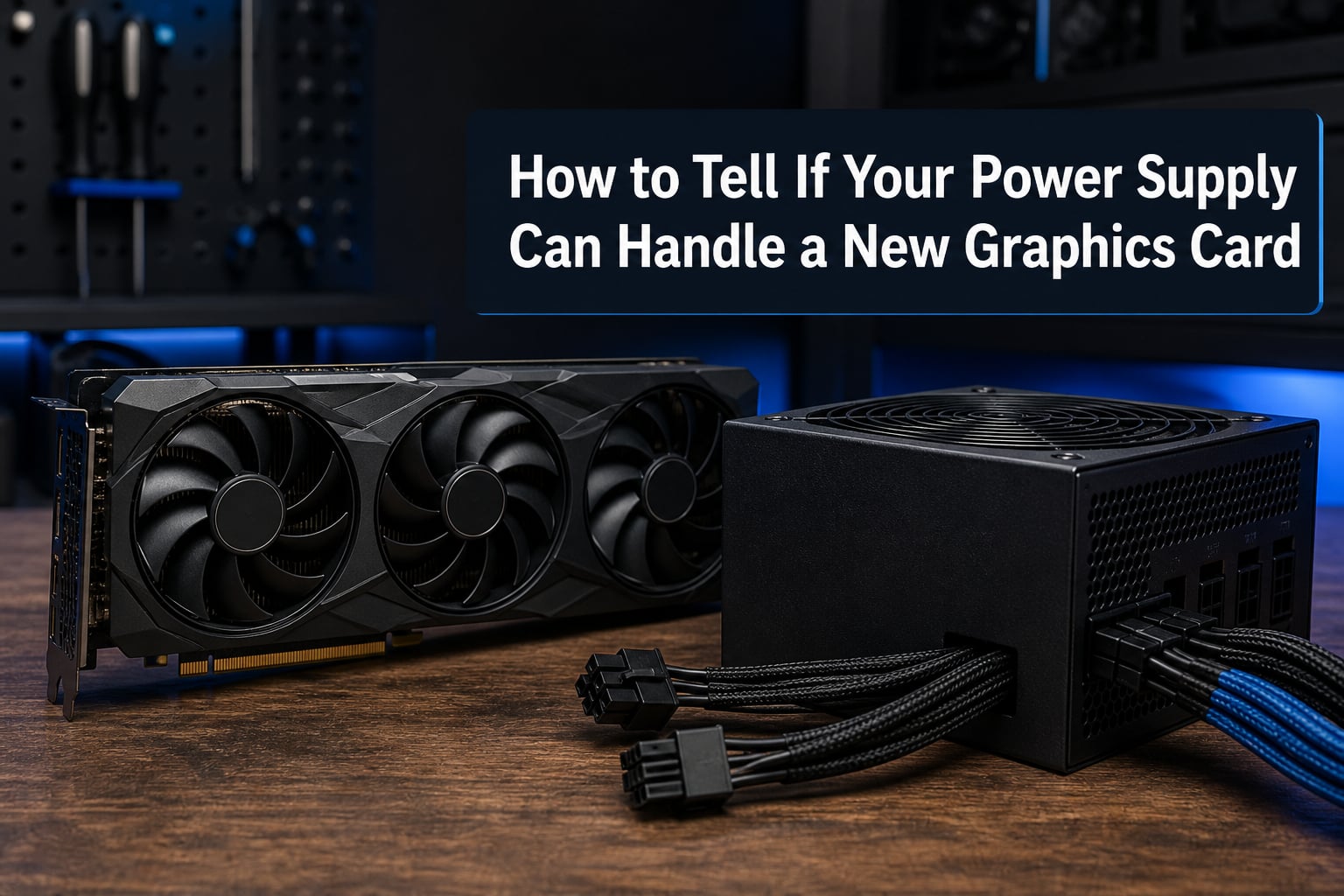 How to Tell If Your Power Supply Can Handle a New Graphics Card