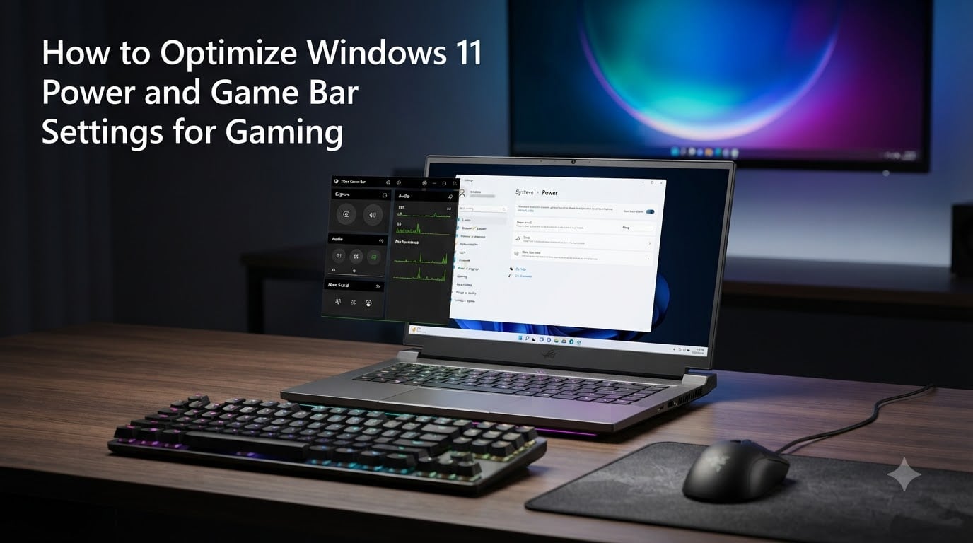 How to Optimize Windows 11 Power and Game Bar Settings for Gaming