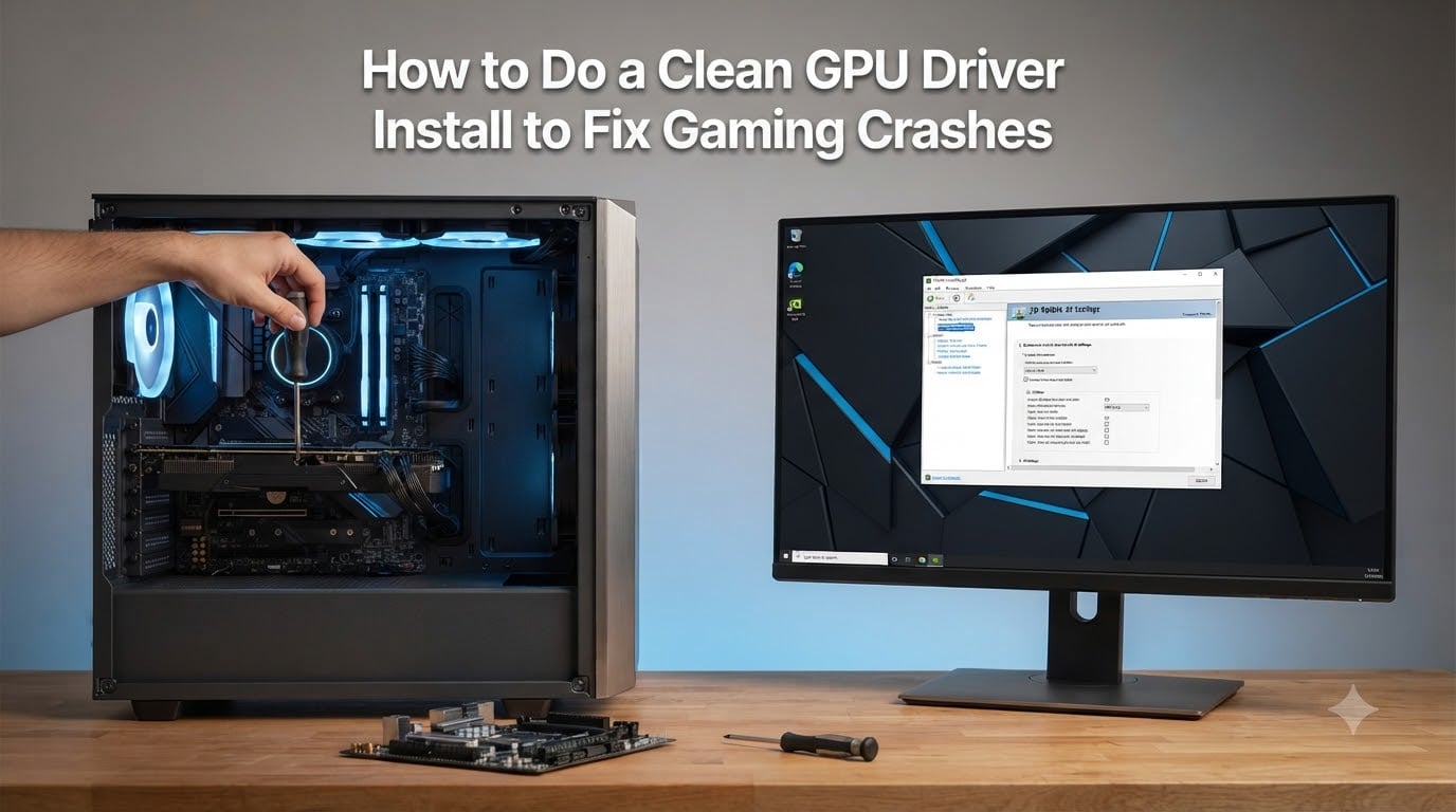How to Do a Clean GPU Driver Install to Fix Gaming Crashes