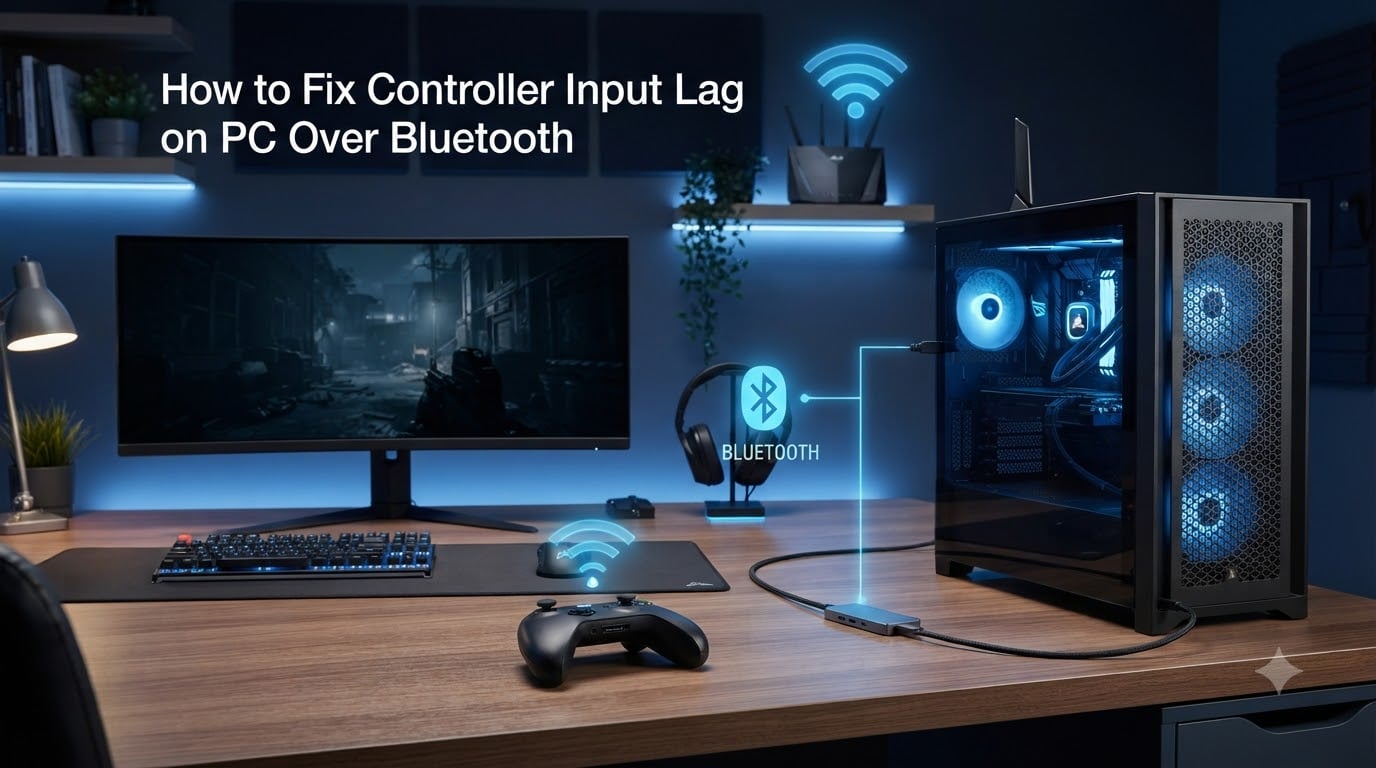 How to Fix Controller Input Lag on PC Over Bluetooth
