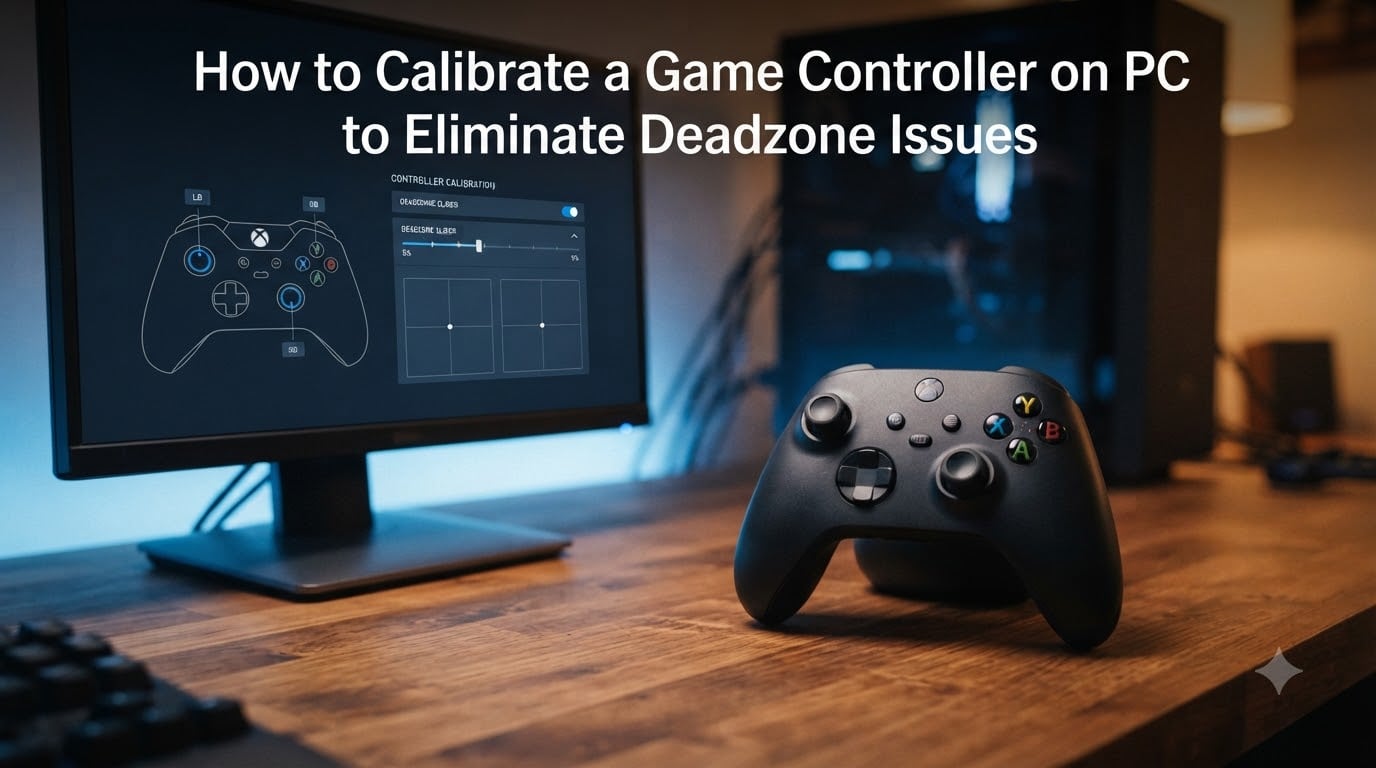 How to Calibrate a Game Controller on PC to Eliminate Deadzone Issues