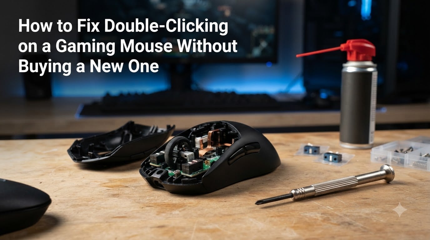 How to Fix Double-Clicking on a Gaming Mouse Without Buying a New One