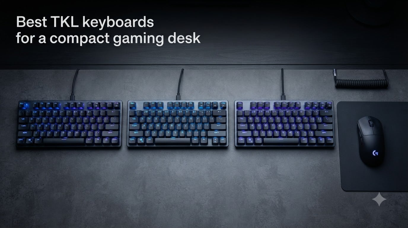 Best TKL keyboards for a compact gaming desk