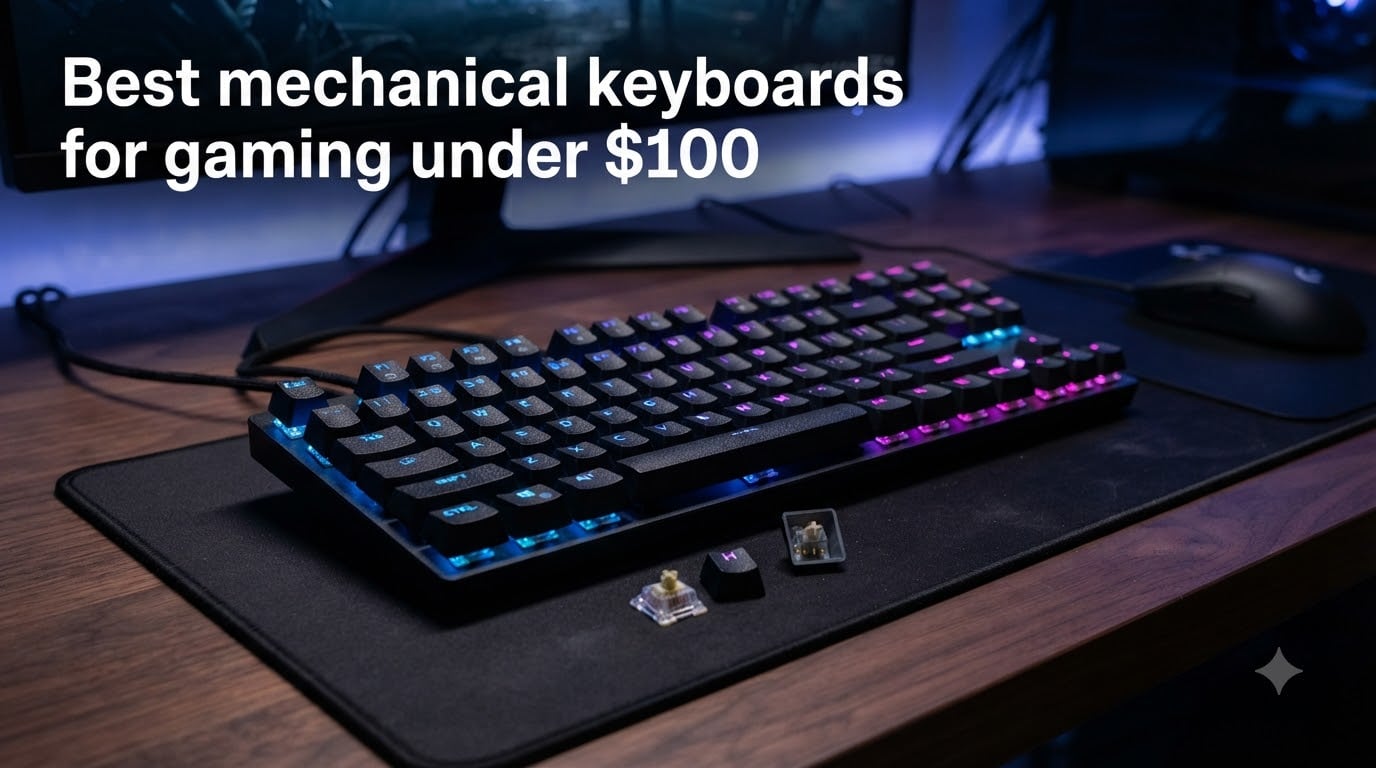 Best mechanical keyboards for gaming under $100