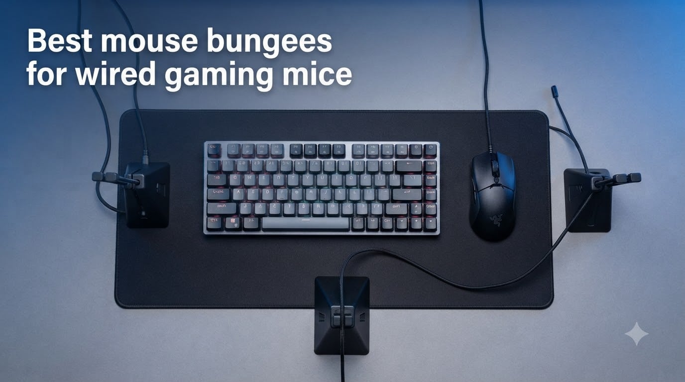 Best mouse bungees for wired gaming mice